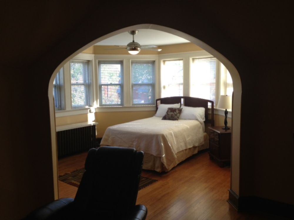 Bedroom of 907 West 4th Street, Apt. 3E, Williamsport, PA 17701 | Penn Park Properties | Penn College Off-Campus Housing