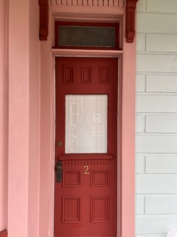 1025 West 4th Street, Apt. 2, Williamsport PA 17701 1025 West 4th Street, Apt. 2, Williamsport PA 17701, apartment for rent, student housing, penn park properties, outside door